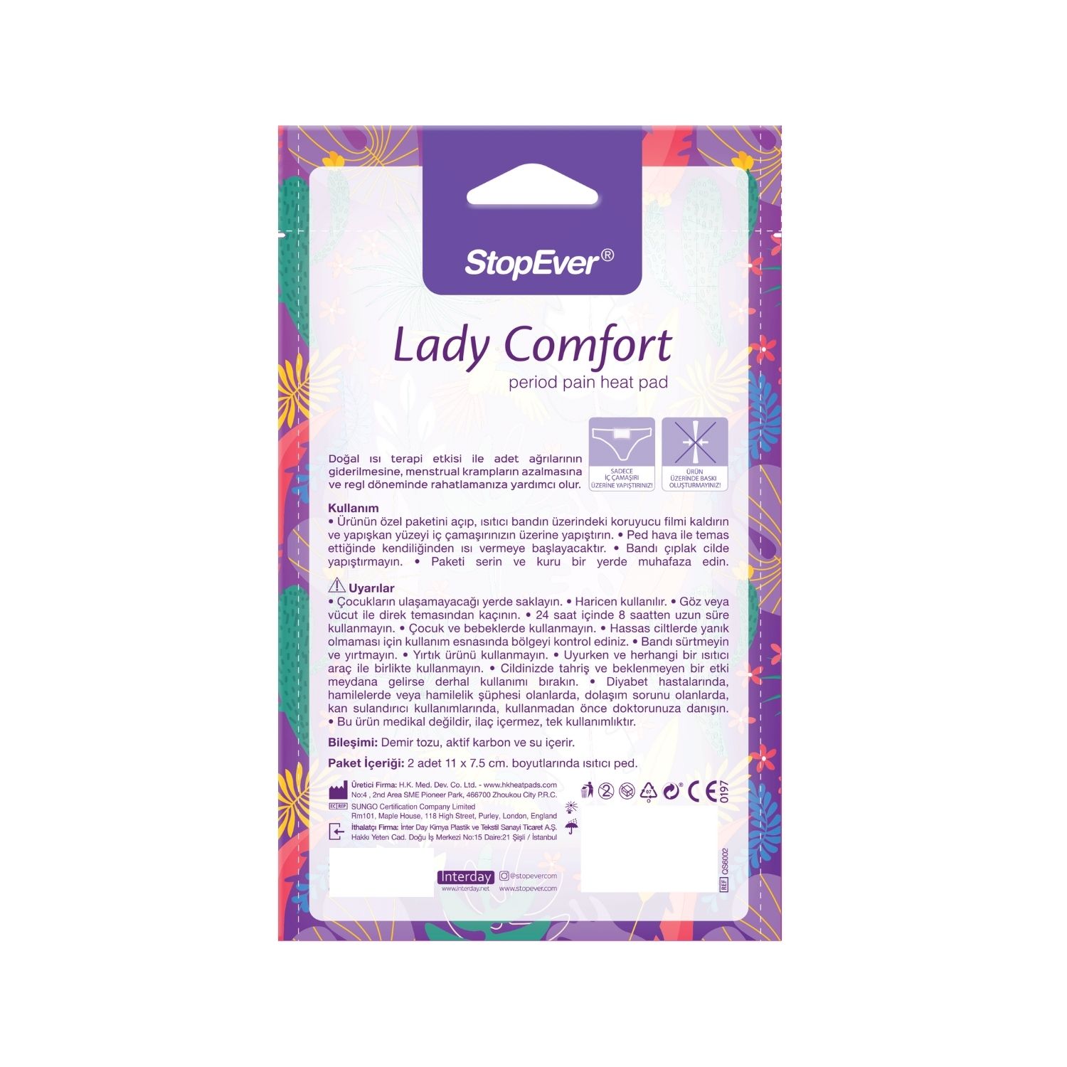 02 StopEver LadyComfort Isitici Ped Back Stop Ever